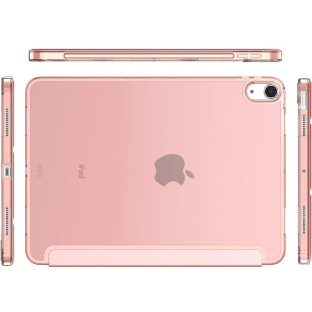 Чохол до планшета BeCover Tri Fold Hard Apple iPad Air 11" M2/M3 (2024/2025) Pink (711416)