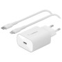Зарядний пристрій Belkin USB-С 25W PD PPS + cable USB-C-Lightning 1m (WCA004VF1MWH-B5) Зарядний пристрій Belkin USB-С 25W PD PPS + cable USB-C-Lightning 1m (WCA004VF1MWH-B5)