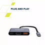 Концентратор Canyon hub DS-4 3in1 USB-C Grey (CNS-TDS4) Концентратор Canyon hub DS-4 3in1 USB-C Grey (CNS-TDS4)