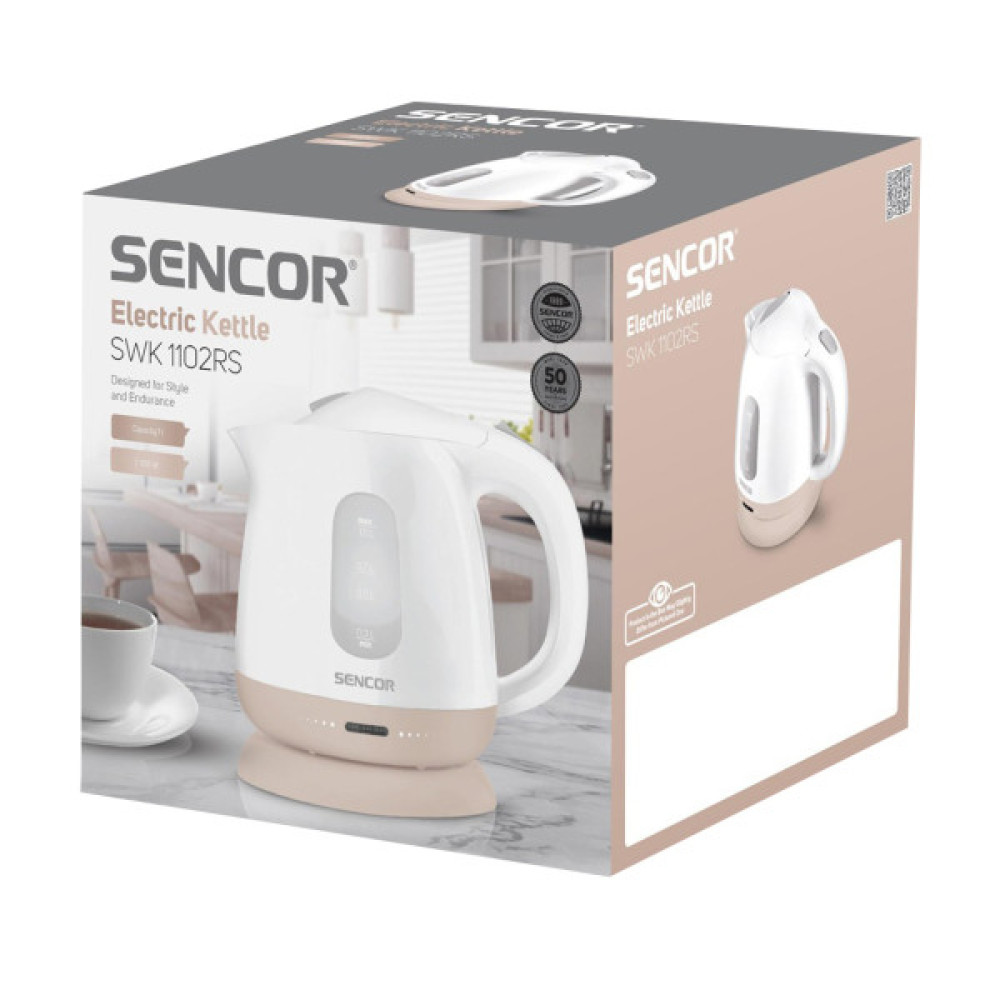Електрочайник Sencor SWK 1102RS (SWK1102RS)