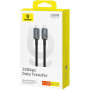 Дата кабель USB-C to USB-C 1.5m 100W USB3.2 20Gb black Baseus (P10318204111-00) Дата кабель USB-C to USB-C 1.5m 100W USB3.2 20Gb black Baseus (P10318204111-00)