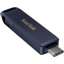 USB флеш накопичувач SanDisk 128GB Phone Drive for iPhone Metallic Sky Lightning/Type-C U (SDIXD0N-128G-GN6NE)