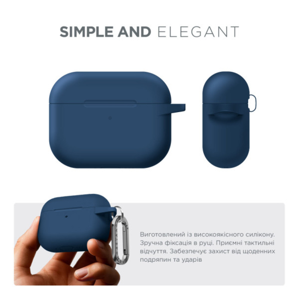 Чохол для навушників Armorstandart Hang Case For Apple AirPods Pro 3 Lake Blue (ARM88273)