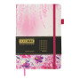 Книга записна Buromax Cherie 96 аркушів А5 у клітинку рожевий (BM.295105-10) Книга записна Buromax Cherie 96 аркушів А5 у клітинку рожевий (BM.295105-10)