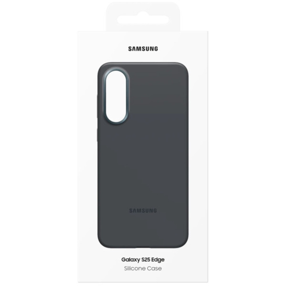 Чохол до мобільного телефона Samsung Galaxy S25 Edge (S937) Silicone Case Black (EF-PS937CBEGWW) Чохол до мобільного телефона Samsung Galaxy S25 Edge (S937) Silicone Case Black (EF-PS937CBEGWW)
