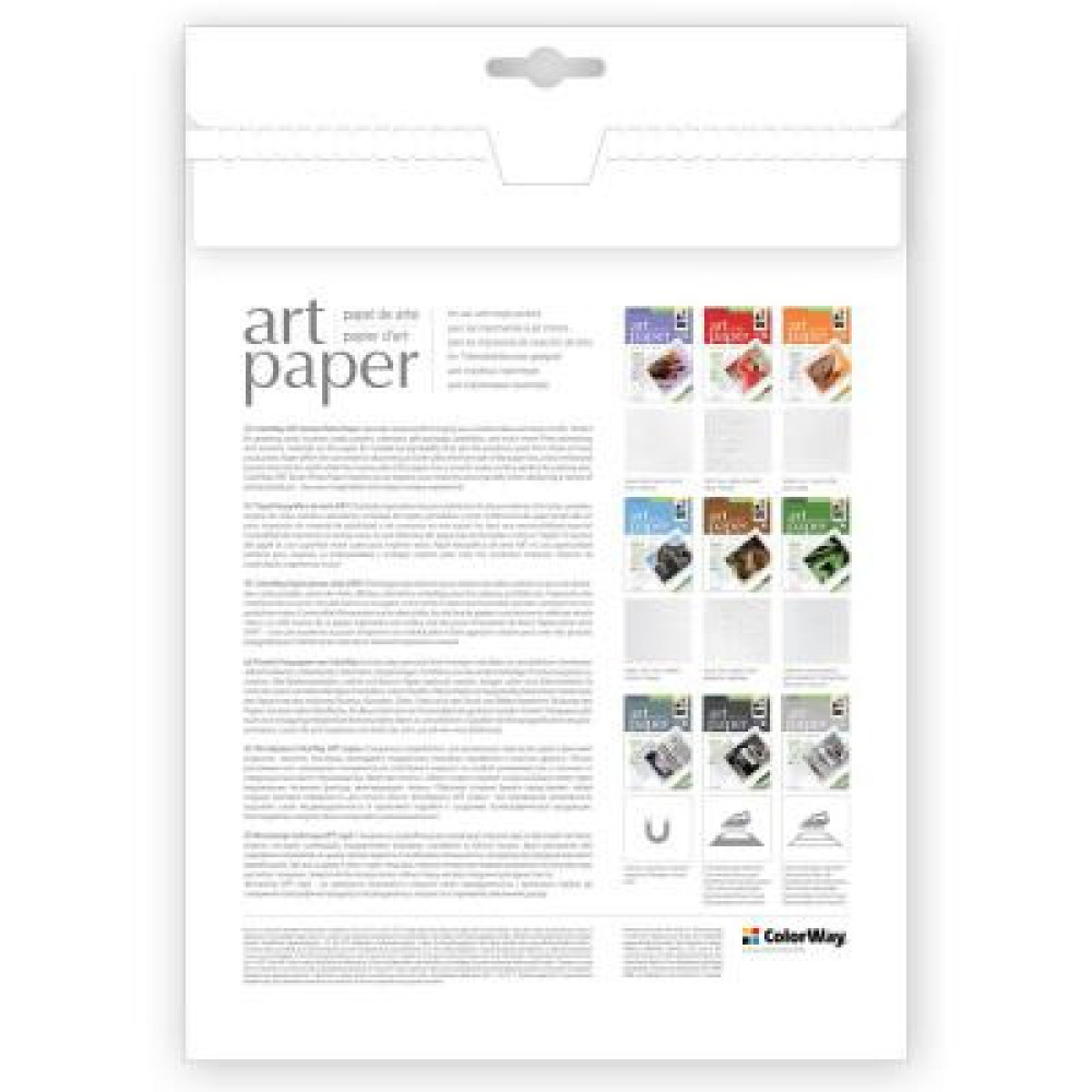 Фотопапір ColorWay Letter (216x279mm) ART, glossy, stripe (PGA230010SLT)