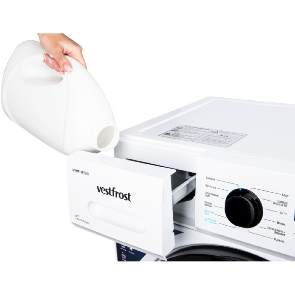 Пральна машина Vestfrost MWM 106 T3IS