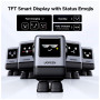 Зарядний пристрій Ugreen 1xUSB + 3xUSB-C GaN 100W Robot X688 gray (45515B)