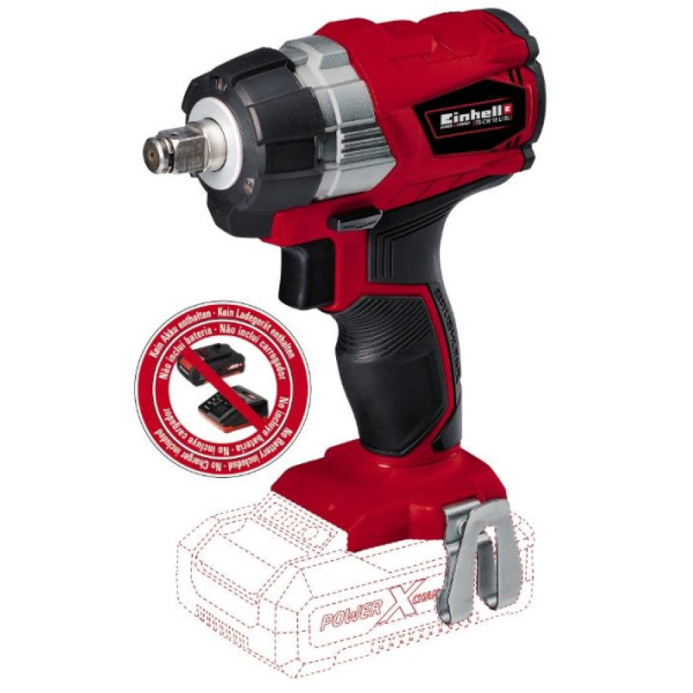 Гайковерт ударний Einhell Professional TP-CW 18LI BL - Solo безщітковий PXC 18В 2900об·хв 215Нм 1.1кг без АКБ та ЗП