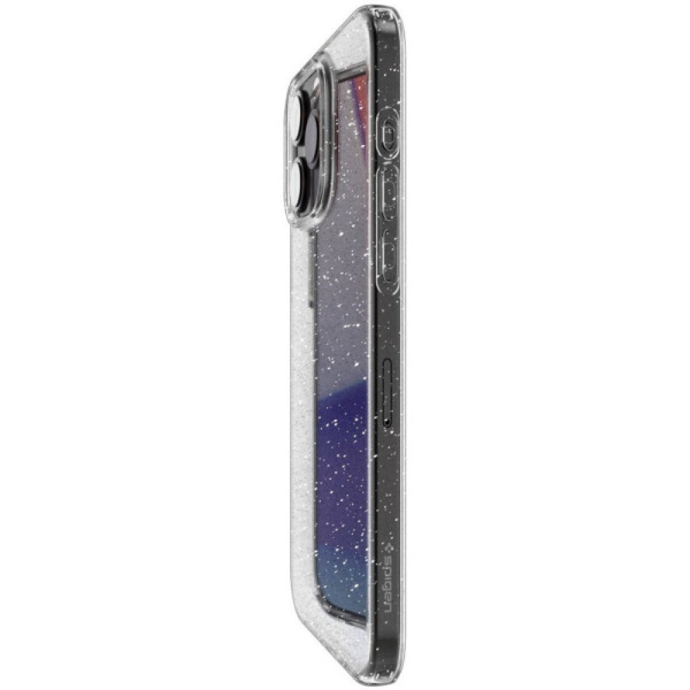 Чохол до мобільного телефона Spigen Apple iPhone 15 Pro Liquid Crystal Glitter Crystal Quartz (ACS06701)