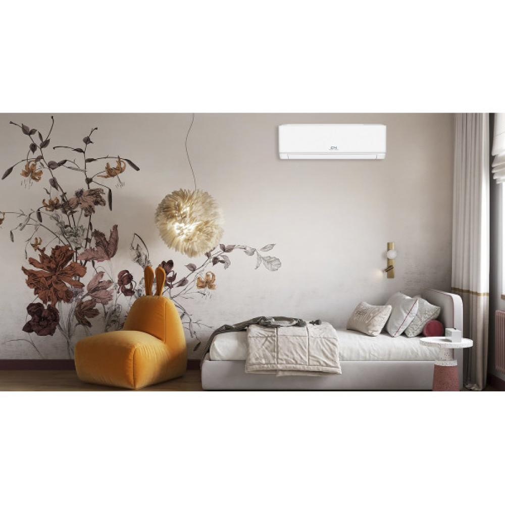 Кондиціонер Cooper&Hunter Vital Plus 70м2 інвертор 24000BTU 6.2кВт A++/A+++ -15°С Wi-Fi R32 білий
