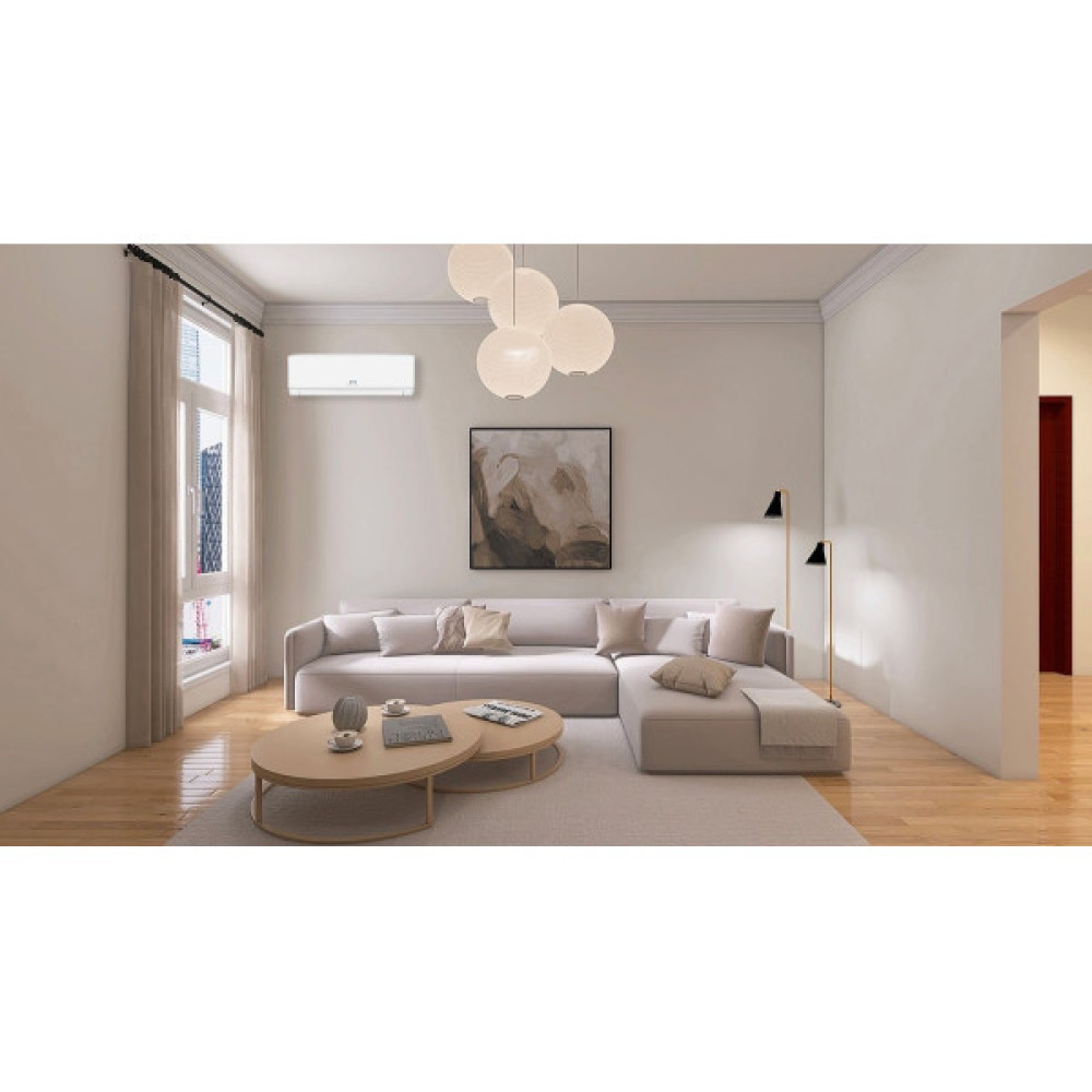 Кондиціонер Cooper&Hunter Vital Plus 70м2 інвертор 24000BTU 6.2кВт A++/A+++ -15°С Wi-Fi R32 білий