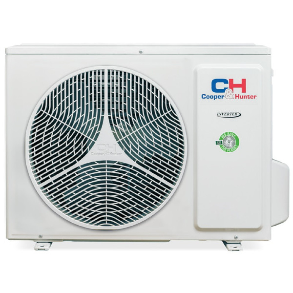 Кондиціонер Cooper&Hunter Vital Plus 70м2 інвертор 24000BTU 6.2кВт A++/A+++ -15°С Wi-Fi R32 білий