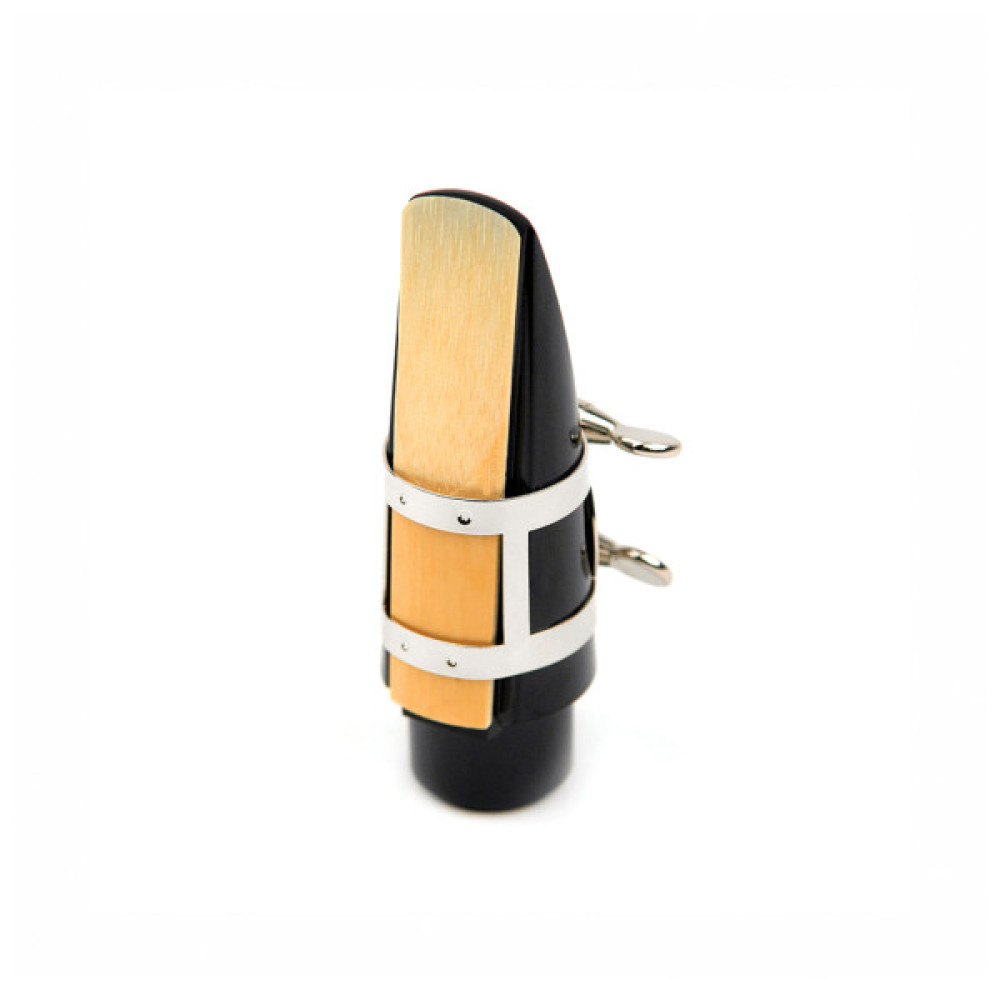 Лігатура для саксофонів D'Addario Rico Ligature & Cap For Alto Sax Nickel-Plated (RAS1N)