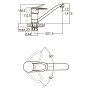 Змішувач AQUATICA MJ-1B235C Змішувач AQUATICA MJ-1B235C