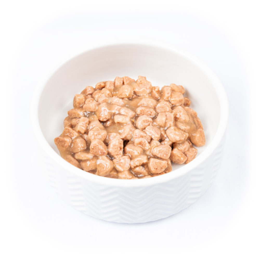 Вологий корм для кішок Brit Premium з лососем для стерилізованих 100 г (8595602548460)