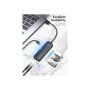 Концентратор VENTION USB 3.0 to 3хUSB 3.0/2хTRS Audio/USB Micro 1.0m (CHIBF)