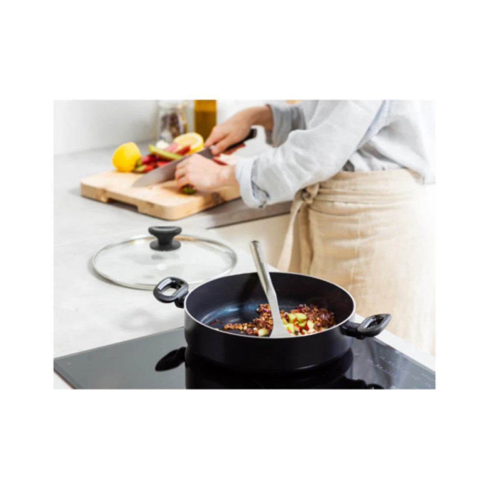 Сотейник GreenPan Torino з кришкою 28 см, 4,2 л (CC001694-001)