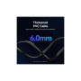 Кабель мультимедійний HDMI M to HDMI M 2.0m 4K60Hz 90° corner black Vention (ALRBH)