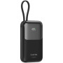 Батарея універсальна Canyon 10000mAh OnPower 101 PD/22.5W built-in cable Black (CNS-CPB101BK) Батарея універсальна Canyon 10000mAh OnPower 101 PD/22.5W built-in cable Black (CNS-CPB101BK)
