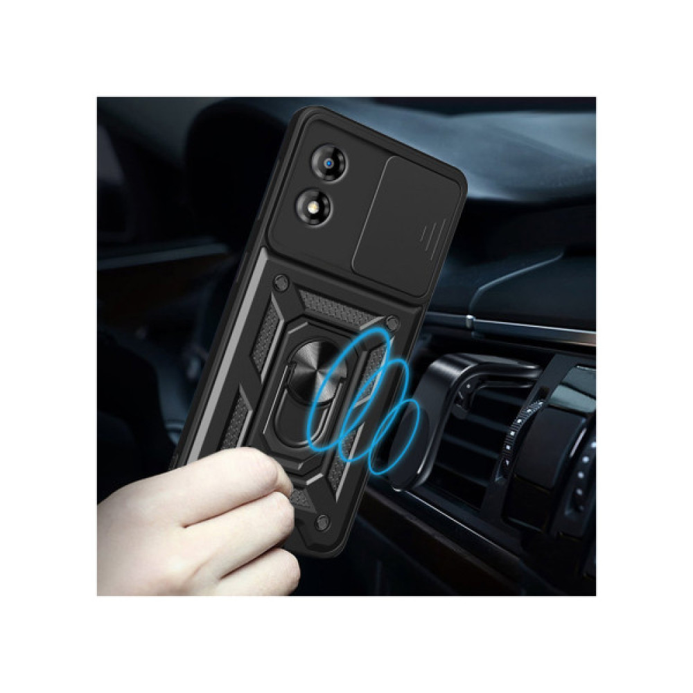 Чохол до мобільного телефона BeCover Military Motorola Moto E14 Black (713052)