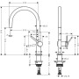 Змішувач Hansgrohe Talis M54 (72804670) Змішувач Hansgrohe Talis M54 (72804670)
