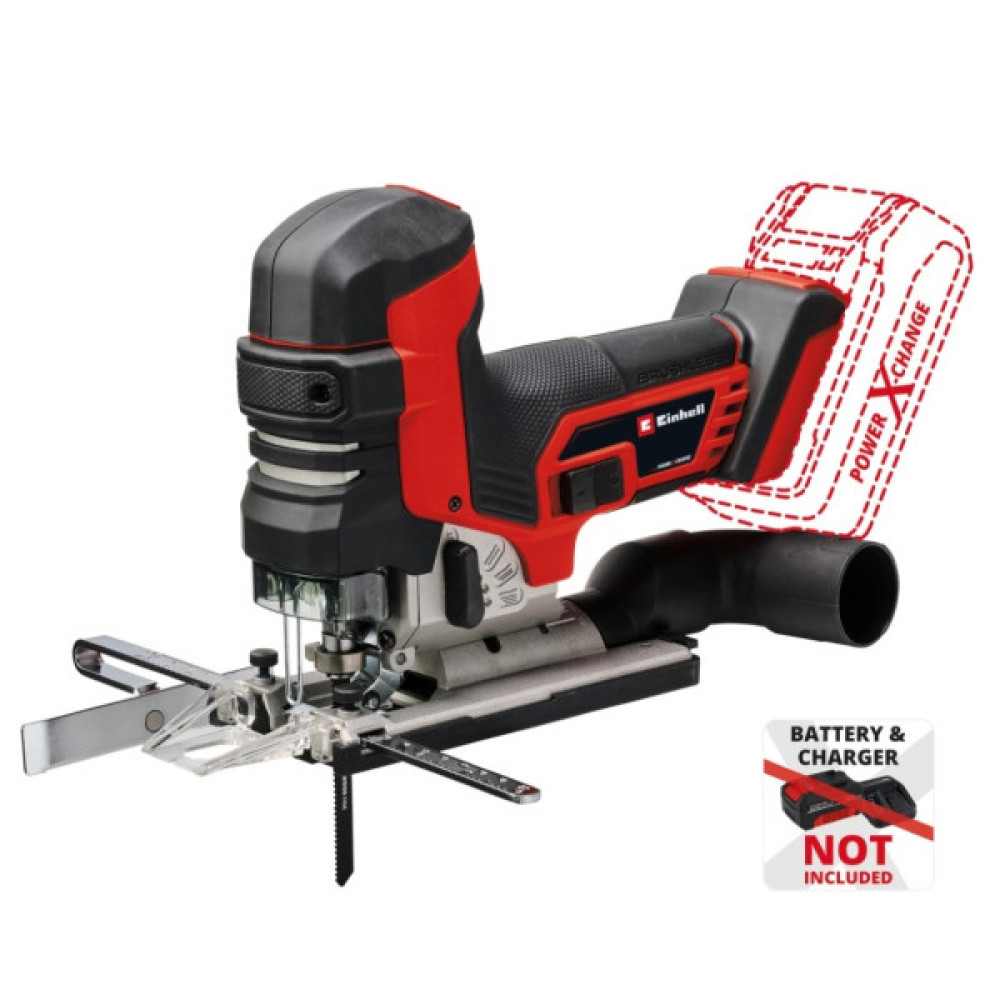 Лобзик акумуляторний Einhell Professional TP-JST 18/135 Li BL - Solo PXC 18В 3500об/хв хід 26мм 1.96кг без АКБ та ЗП