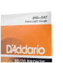 Струни для гітари D'Addario Bronze 80/20 Extra Light (10-47) (EJ10)