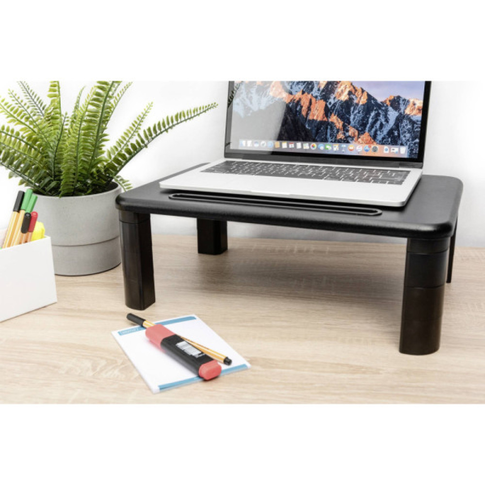 Підставка до монітора Digitus Ergonomic Monitor Riser, black (DA-90458)