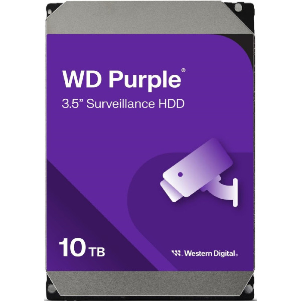 Жорсткий диск WD 10TB 3.5" 7200 512MB SATA Purple Pro Surveillance