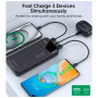 Батарея універсальна Choetech 20000mAh, PD/22.5W, QC/3.0, AFC Samsung, LED (B729)