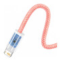 Дата кабель USB 2.0 AM to Lightning 1.0m 2.4A orange Baseus (CALD000407)
