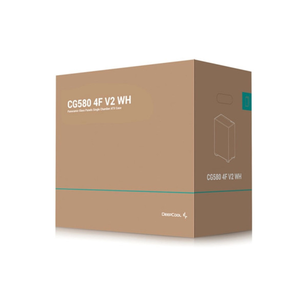 Корпус Deepcool CG580 4F WH V2