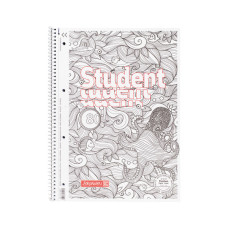 Зошит Brunnen Коледж-блок А4 Premium у клітинку 80 аркушів Zenart sea (10-67 428 01) Зошит Brunnen Коледж-блок А4 Premium у клітинку 80 аркушів Zenart sea (10-67 428 01)