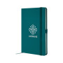Книга записна Axent Partner Вишиванка 125x195 мм, 96 аркушів, клітинка, малахітова (8201-31-7-A)