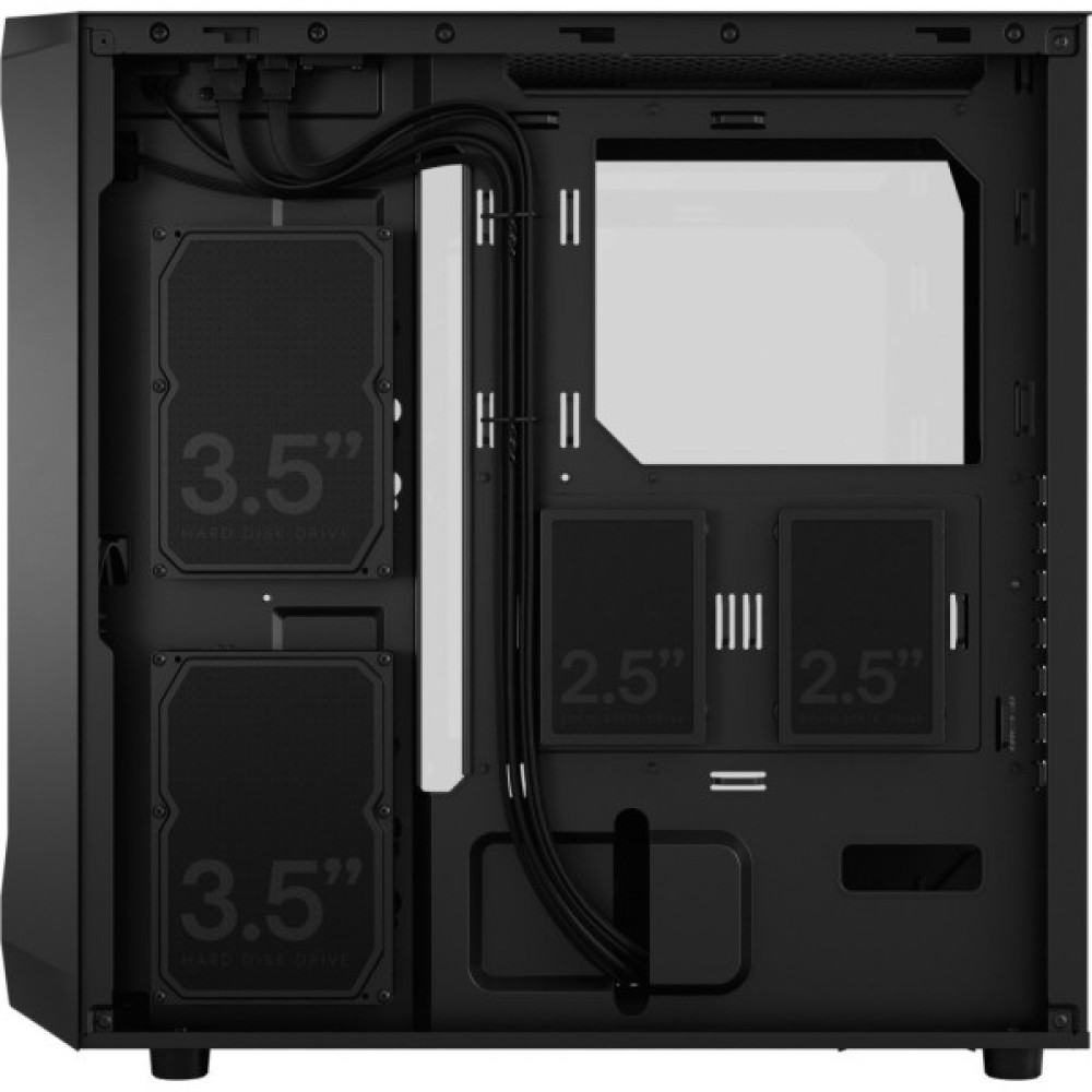 Корпус для ПК Fractal Design Focus 2 Black TG Clear Tint (FD-C-FOC2A-01)