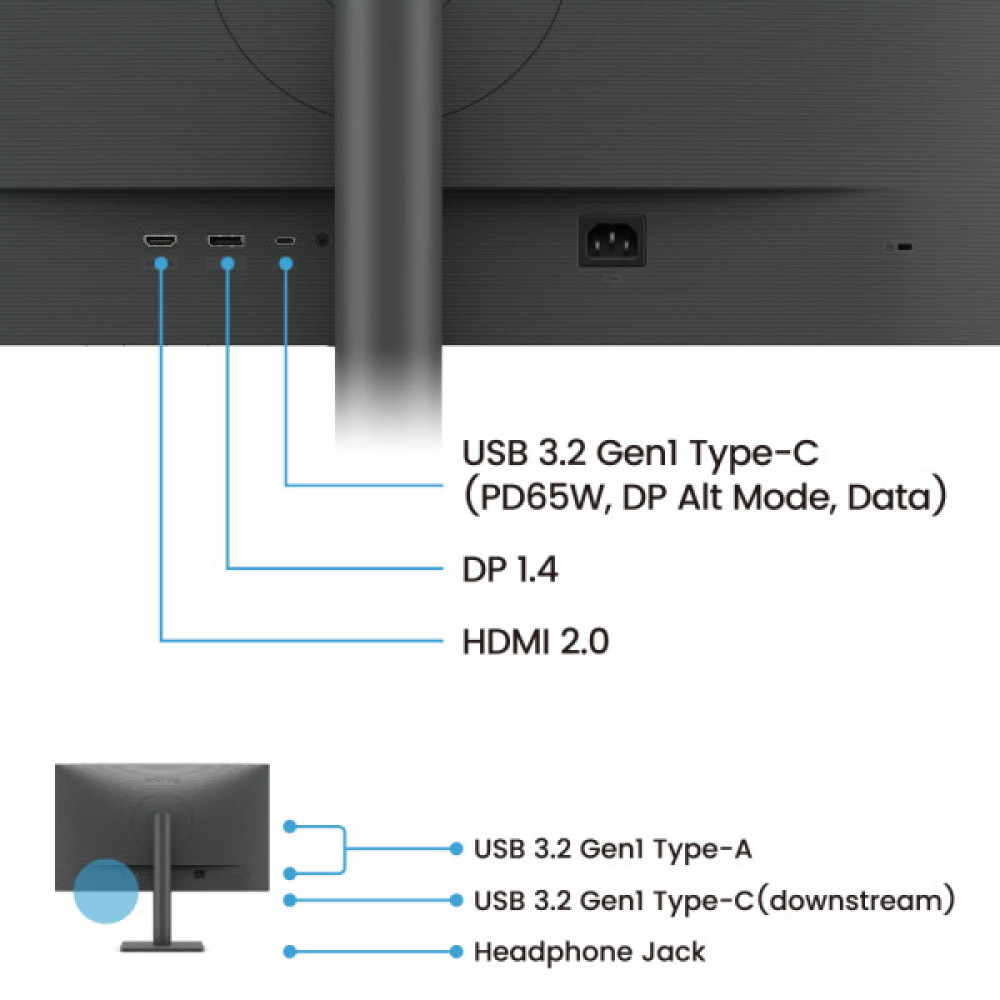 BENQ RD270Q Black (9H.LPCLM.MBE)