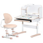 Парта зі стільцем Mealux Nemo XL Pink (полиця + лампа) (BD-39 PN) Парта зі стільцем Mealux Nemo XL Pink (полиця + лампа) (BD-39 PN)