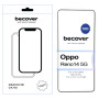 Скло захисне BeCover 10D Oppo Reno14 5G Black (713932) Скло захисне BeCover 10D Oppo Reno14 5G Black (713932)