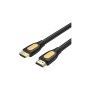 Кабель мультимедійний HDMI M to HDMI M 1.5m V2.0 4K 60Hz black VENTION (ALIBG)