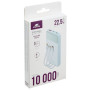Батарея універсальна RivaCase 10000mA, 22.5W, QC/PD, white (RIVAPOWER VA2211 (White))
