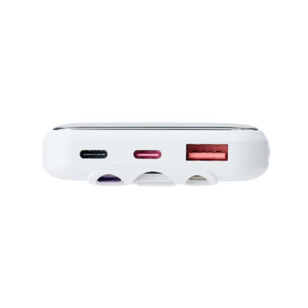Батарея універсальна RivaCase 10000mA, 22.5W, QC/PD, white (RIVAPOWER VA2211 (White))