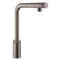 Змішувач для кухні Grohe Minta Smart Control, довж.виливу - 199мм, поворотний/витяжний, вентиль/кнопка, графіт