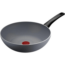 Сковорода Tefal ВОК Halo 28 см, алюміній, бакеліт, сірий (C3121953)