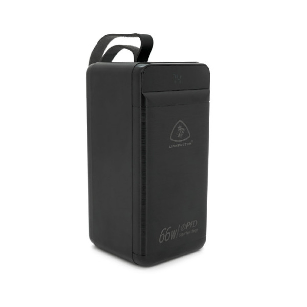 Батарея універсальна LIONPATTON 80000mAh, QC3.0, MicroUSB, Type-C, Lighting, USB, Black (L47 / 38068)