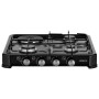 Плитка настільна ARDESTO комбінована, тип газу LPG, 3 алюмін. газ. конфорки+ 1 електр. конфорка, чорний