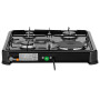 Плитка настільна ARDESTO комбінована, тип газу LPG, 3 алюмін. газ. конфорки+ 1 електр. конфорка, чорний