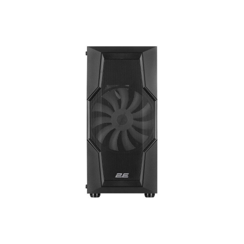 Корпус 2E GAMING Turbo G2057B без БЖ 2xUSB3.0, 1xUSB2.0, 1x200мм, ARGB, 3x120мм ARGB, VGA 345мм, LCS ready, HUB, TG Side Panel, ATX, чорний