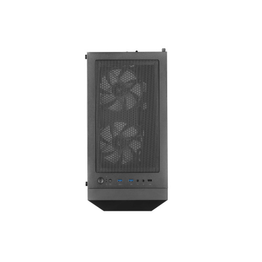 Корпус 2E GAMING Turbo G2057B без БЖ 2xUSB3.0, 1xUSB2.0, 1x200мм, ARGB, 3x120мм ARGB, VGA 345мм, LCS ready, HUB, TG Side Panel, ATX, чорний