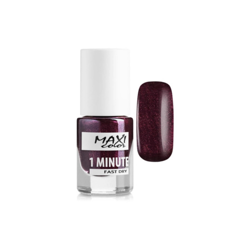 Лак для нігтів Maxi Color 1 Minute Fast Dry 033 (4823082004423)